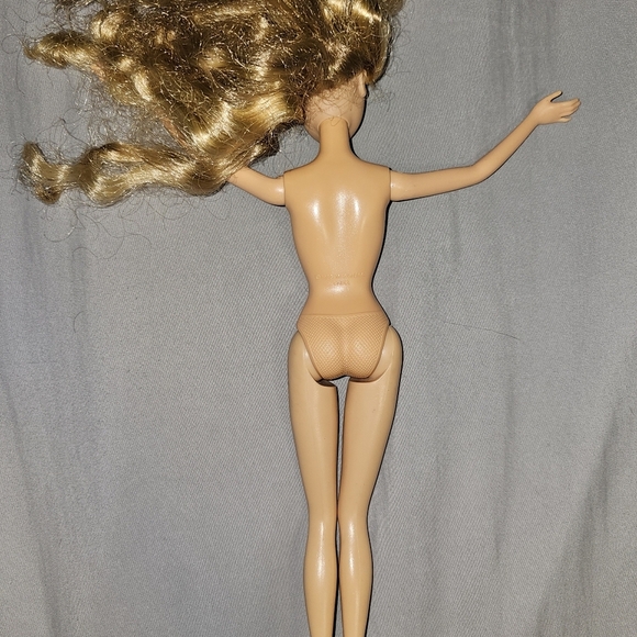 My Scene-Long Blonde Hair-Mattel Barbie Doll-Rooted Lashes- Nude 1999 HTF - Picture 5 of 9